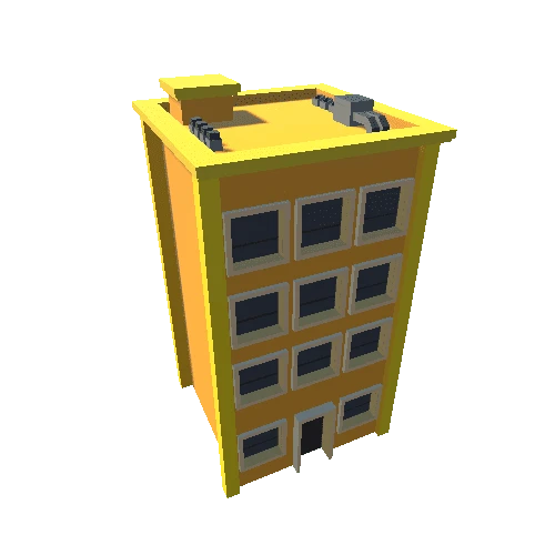 Medium Building - Yellow 00